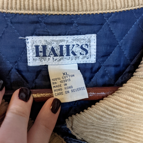 Vintage Quilted Jacket American Flag - Picture 5 of 5